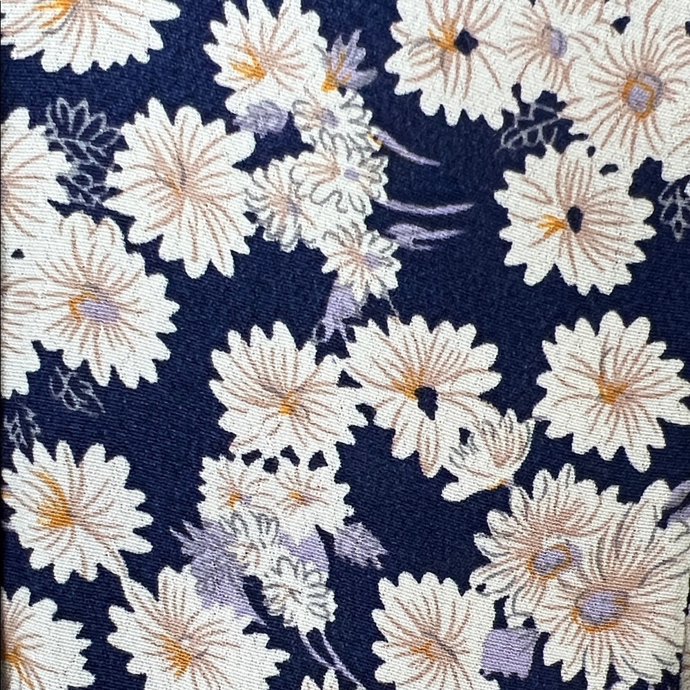 NWOT ROLLA'S Blue and Cream Floral Mini Dress - Picture 6 of 11